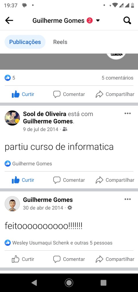 Depoimento de aluno — imagem 2